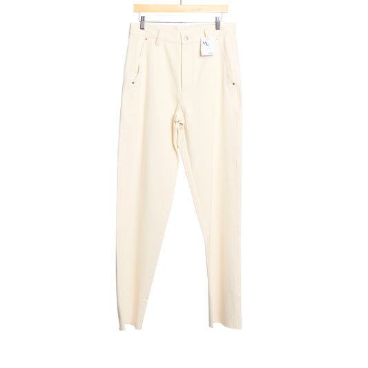 5 Pocket Pant White Cotton