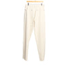 5 Pocket Pant White Cotton