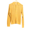 Einar Crochet Cardigan Cotton Gold