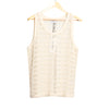Tank Cotton Lace Tan