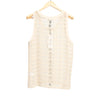Tank Cotton Lace Tan