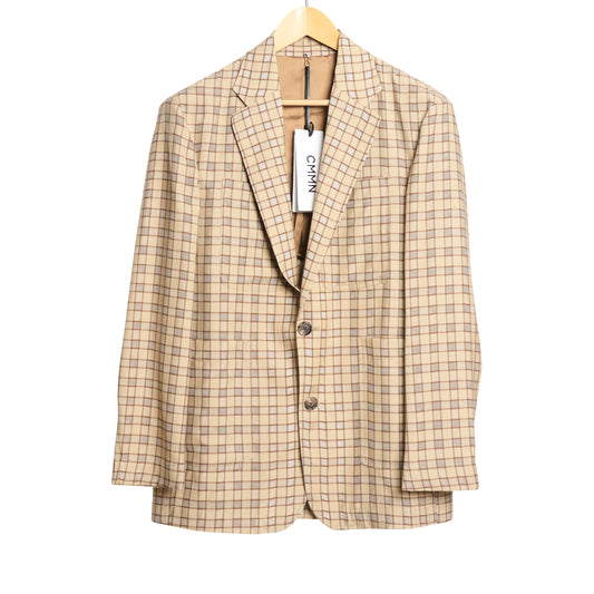 Troy Single Breasted Blazer Brown Check