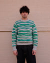 Cueva x Doppiaa FW24 Collaboration Round Neck Grey Verde