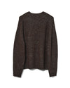 Jim Crew Neck Knit Wool Blend Deep Truffle