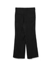 Pleated Tailored Trouser Wool Black