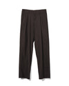 Kay Trouser Wool Blend Brown Stripe