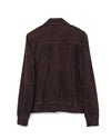 Owen Jacket Suede Dusky Port