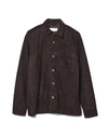 Freddy Overshirt Suede Deep Truffle