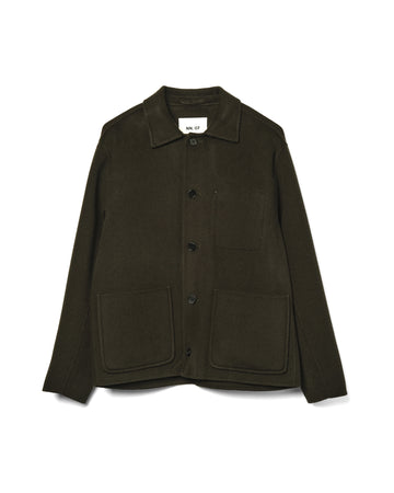 Morgan Jacket Wool Blend Dark Army