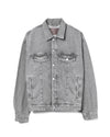 Roy Jacket Cotton Grey Denim