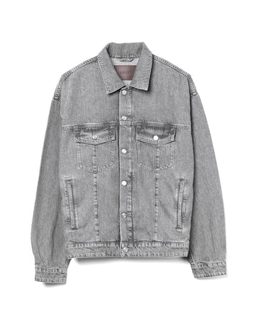 Roy Jacket Cotton Grey Denim