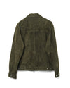 Petrus Jacket Suede Shadow Moss
