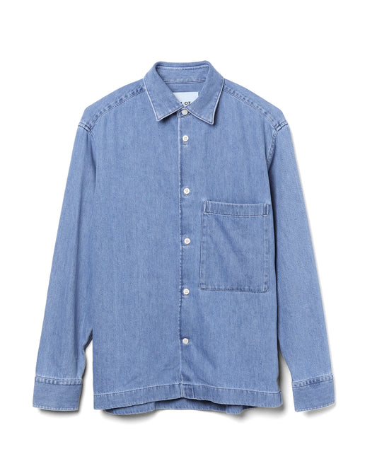 Freddy Shirt Cotton Blue Denim