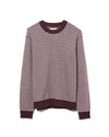 Russell Crew Neck Knit Cotton Blend Winetasting