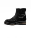 Engine Boot Deep Black Leather