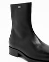 Camion Boot Black Leather