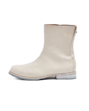 Slim Camion Boot Dirty White Waxed Suede
