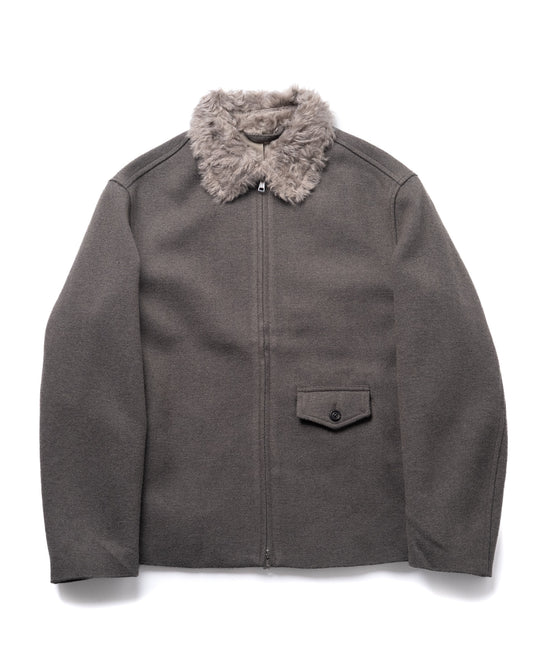 Evolved Jacket Night Pine Fishbone Bound Wool