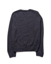 True Roundneck Charcoal Snug Alpaca Wool
