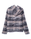 Full Zip Hood Night Woods Check Lofty Wool