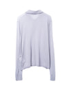 Fall Cardigan Cold Blue Superfine Merino