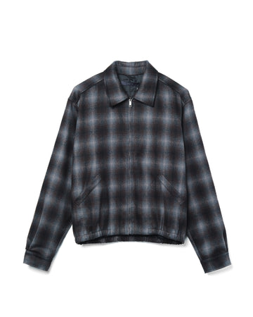 Peter Jacket Wool Brown Black Grey