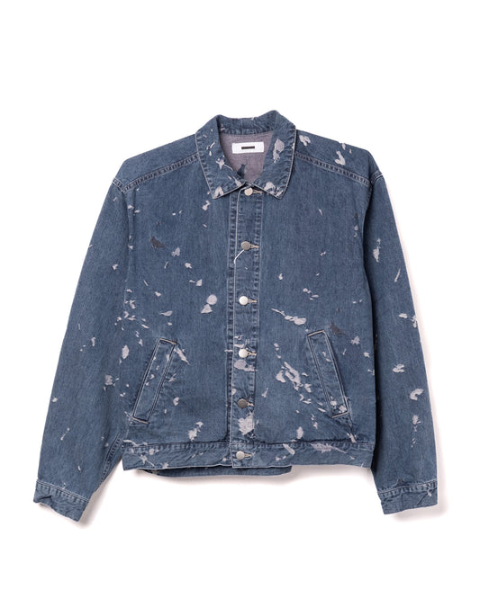 Denim Jacket Cotton Jacquard