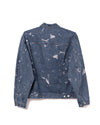 Denim Jacket Cotton Jacquard