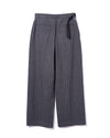 Tacked Trouser Wool Blend Gray
