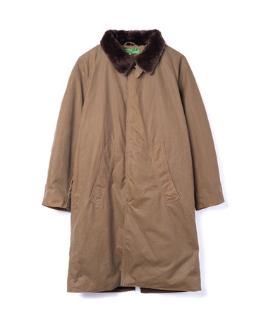 Western Overcoat Cotton Olive Khaki