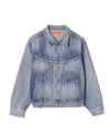 Twist Trucker Jacket Cotton Washed Indigo