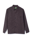 Overshirt Wool Silk Brown