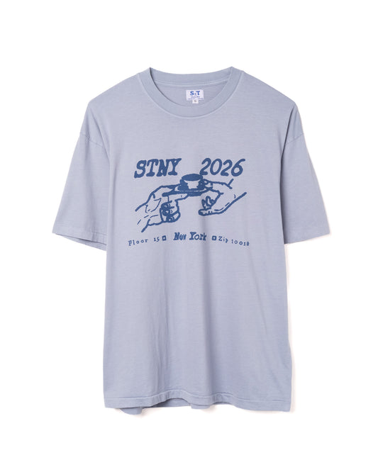 Coffee T-Shirt Cotton Starlight Blue