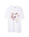 Ducks T-Shirt Cotton Off White
