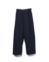 Shire Elasticated Pleated Pant Indigo