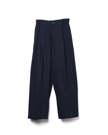 Shire Elasticated Pleated Pant Indigo
