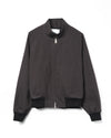 Over Harrington Jacket Brown Marl