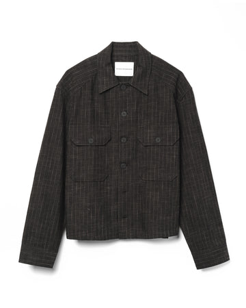 Kelver Slim Fit Overshirt Peat