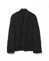 Spiel Jacket Cotton Linen Black