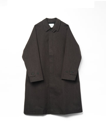 Crowe Trench Coat Brown Marl