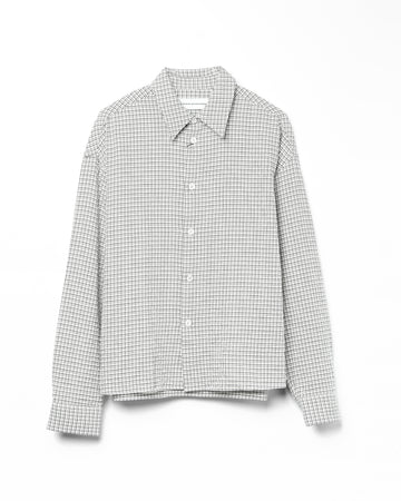 Nostra Shirt Cotton Parchment Black