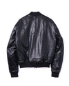Flight Jacket Leather Black
