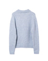 Alpaca Cardigan Alpaca Blend Light Blue