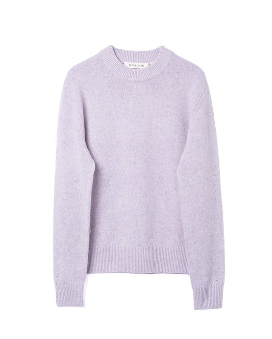 Moon Donegal Sweater Wool Lavender