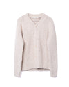 John Cardigan Alpaca Blend Ecru