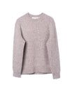 Yak Sweater Alpaca Blend Dark Oat