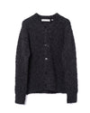 John Cardigan Alpaca Blend Black