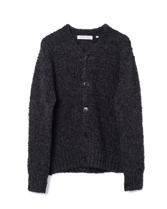 John Cardigan Alpaca Blend Black