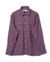 New Pocket Shirt Cotton Burgundy