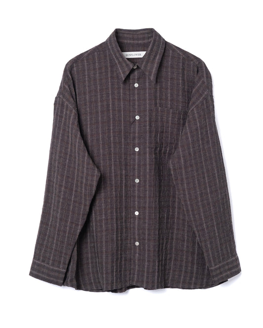 Stable Shirt Cotton Blend Chocolate